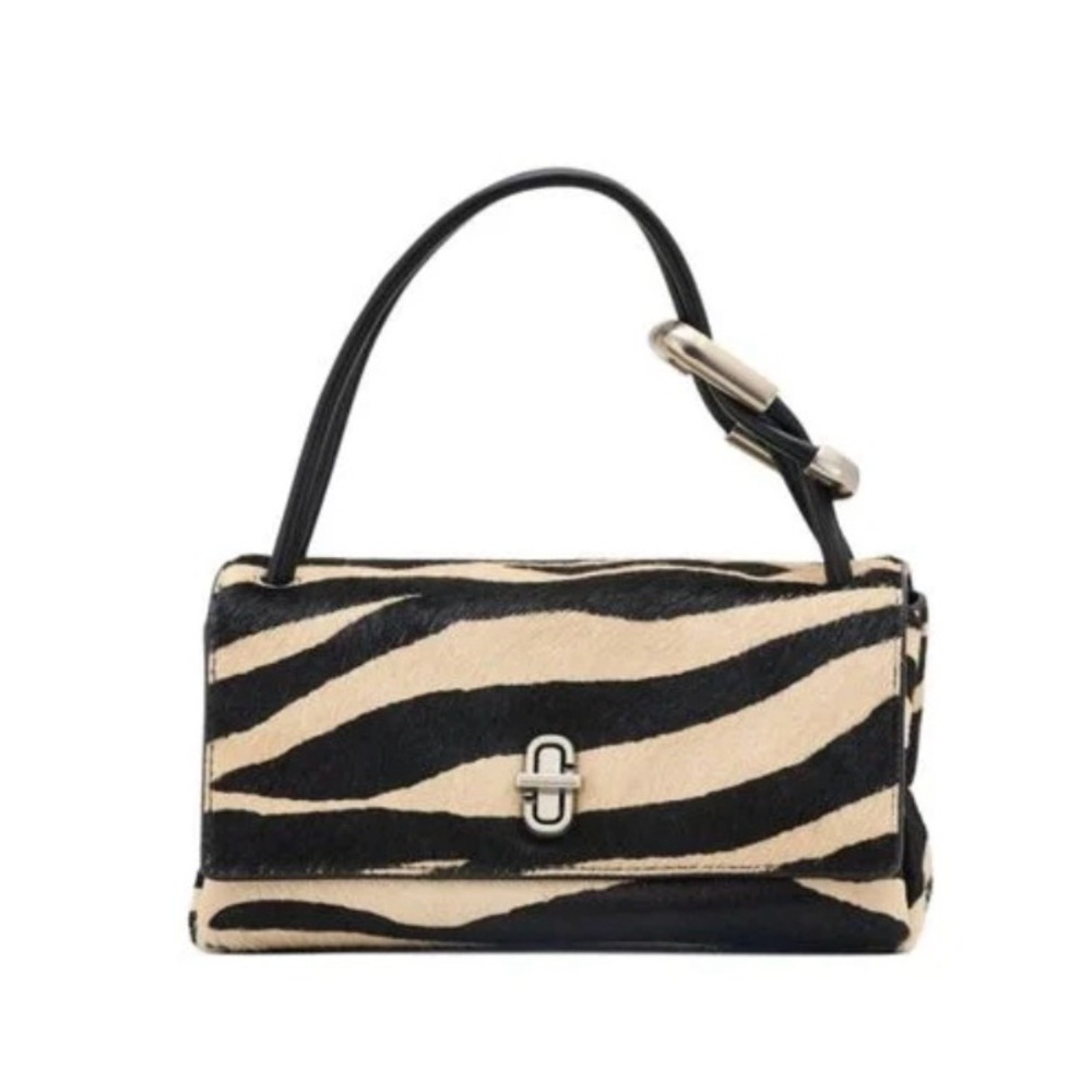 Marc Jacobs Zebra Calf Hair Mini Dual Bag